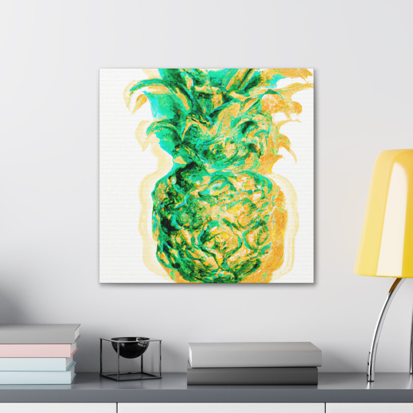 Pineapple in Rococo - Canvas