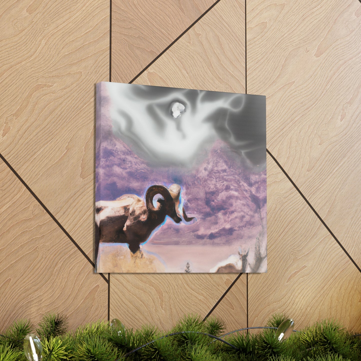 Bighorn Dreamscape Scene - Canvas