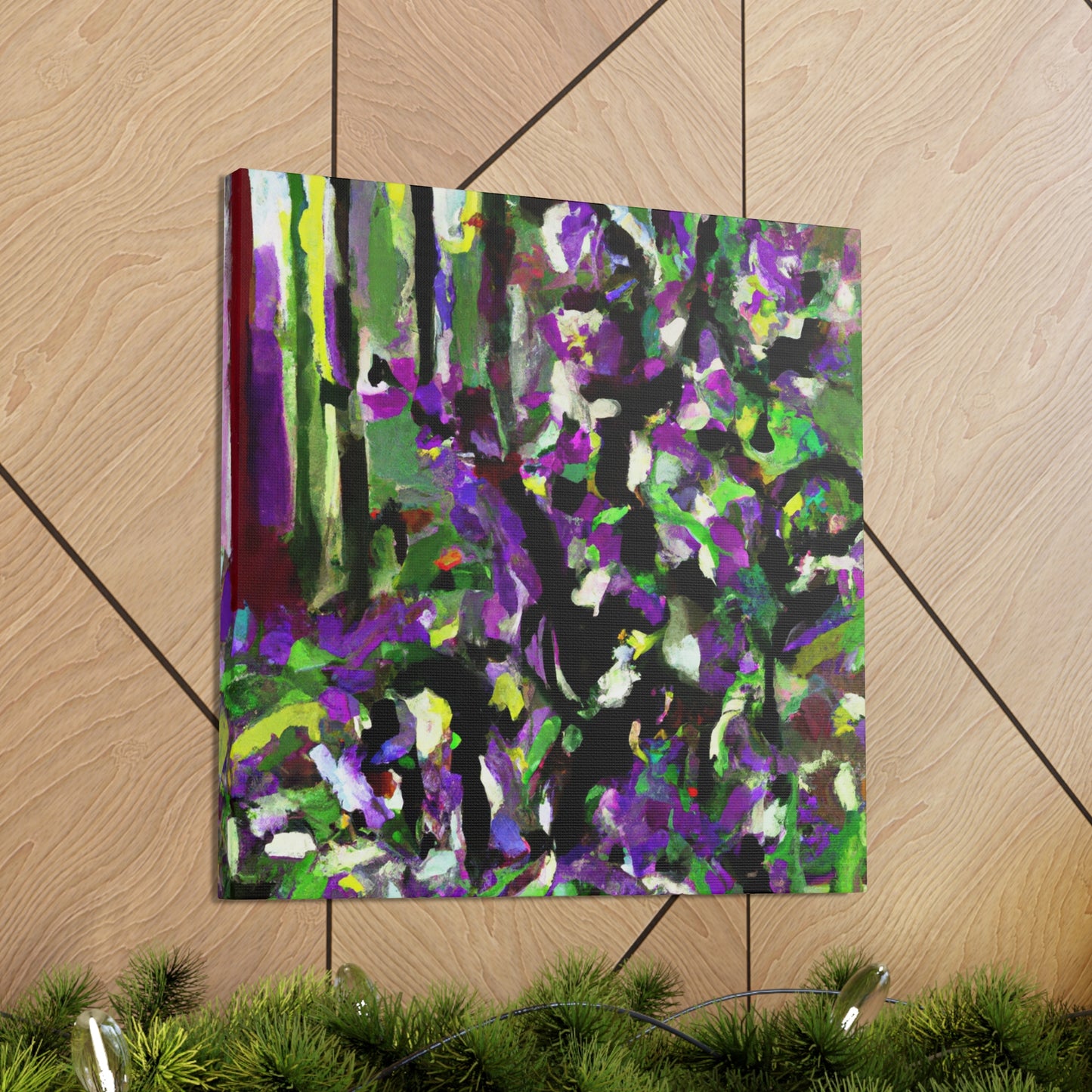 Lilac in Expressionism - Canvas