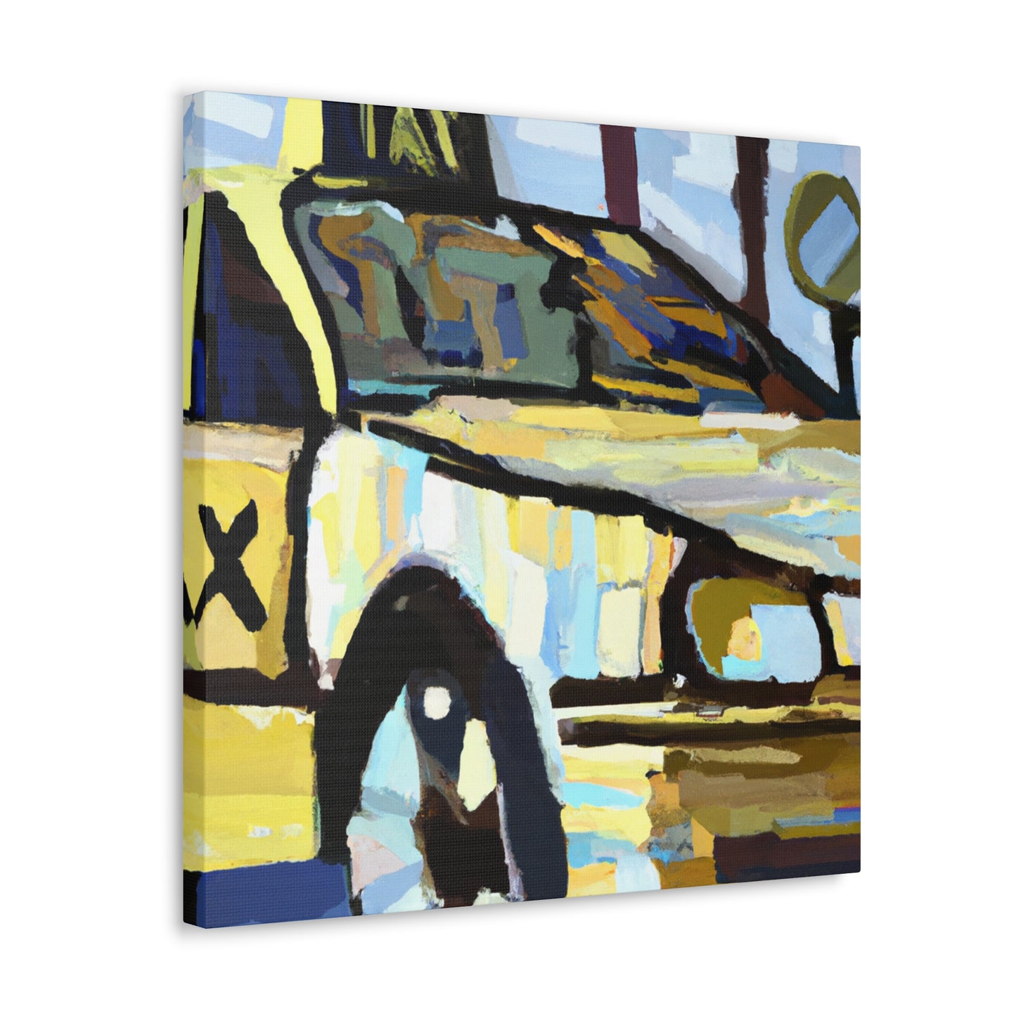 Taxi at Midnight - Canvas