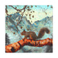 "The Squirrel's Repose" - Canvas