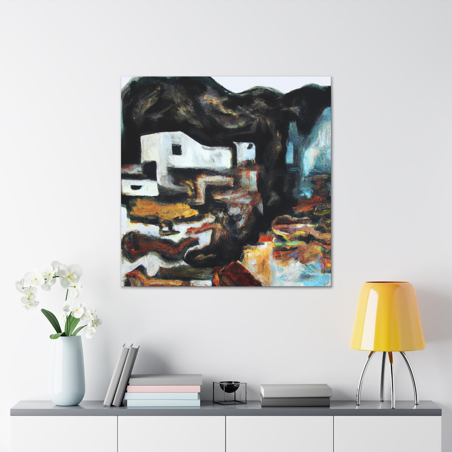 "Archipelago Abstract Expression." - Canvas