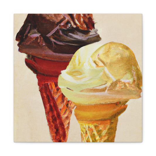 "Cone of Sweet Neoclassicism" - Canvas