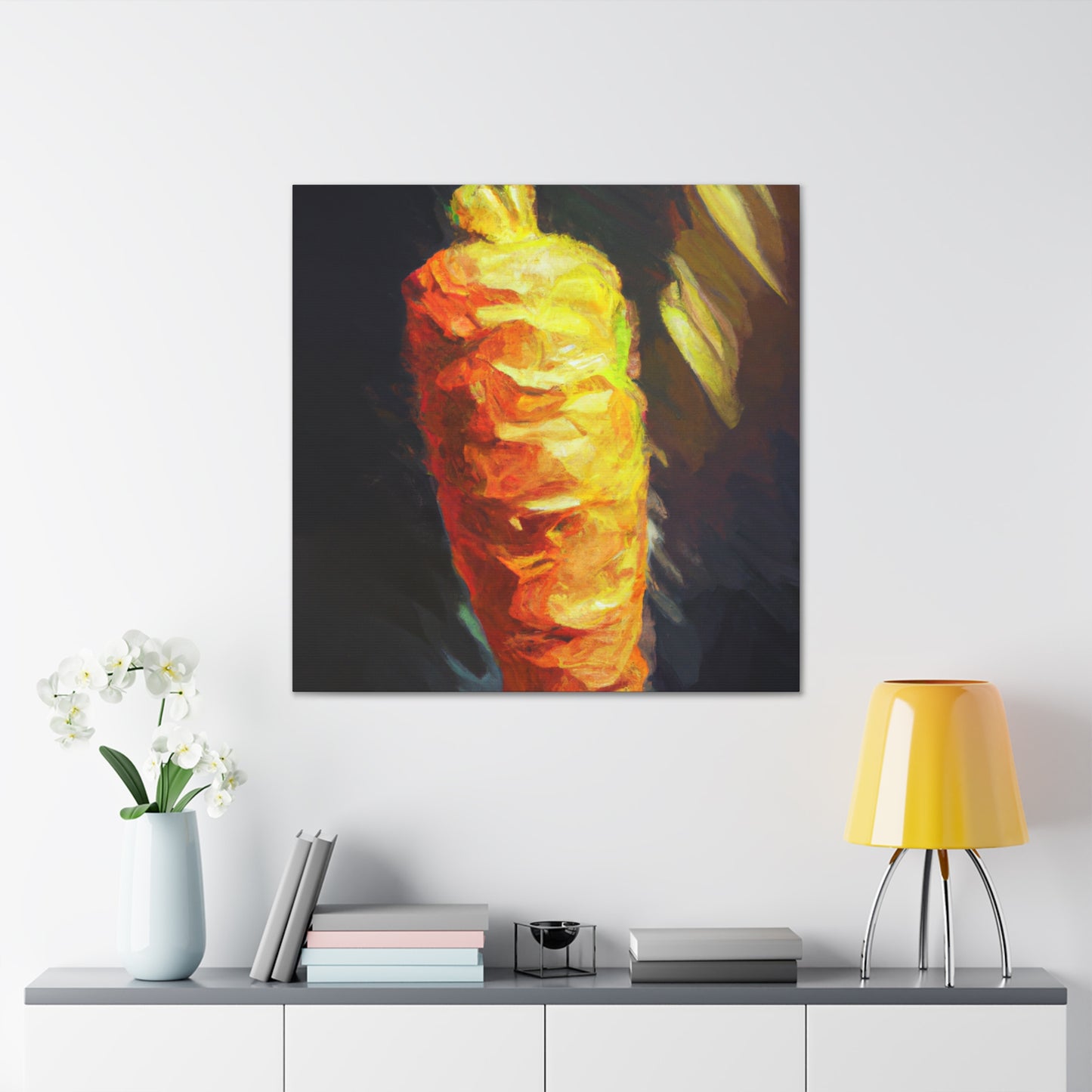 Carrot's Classical Charm - Canvas