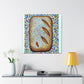 "Bread's Pointillist Painting - Canvas