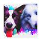 Border Collie Portrait - Canvas