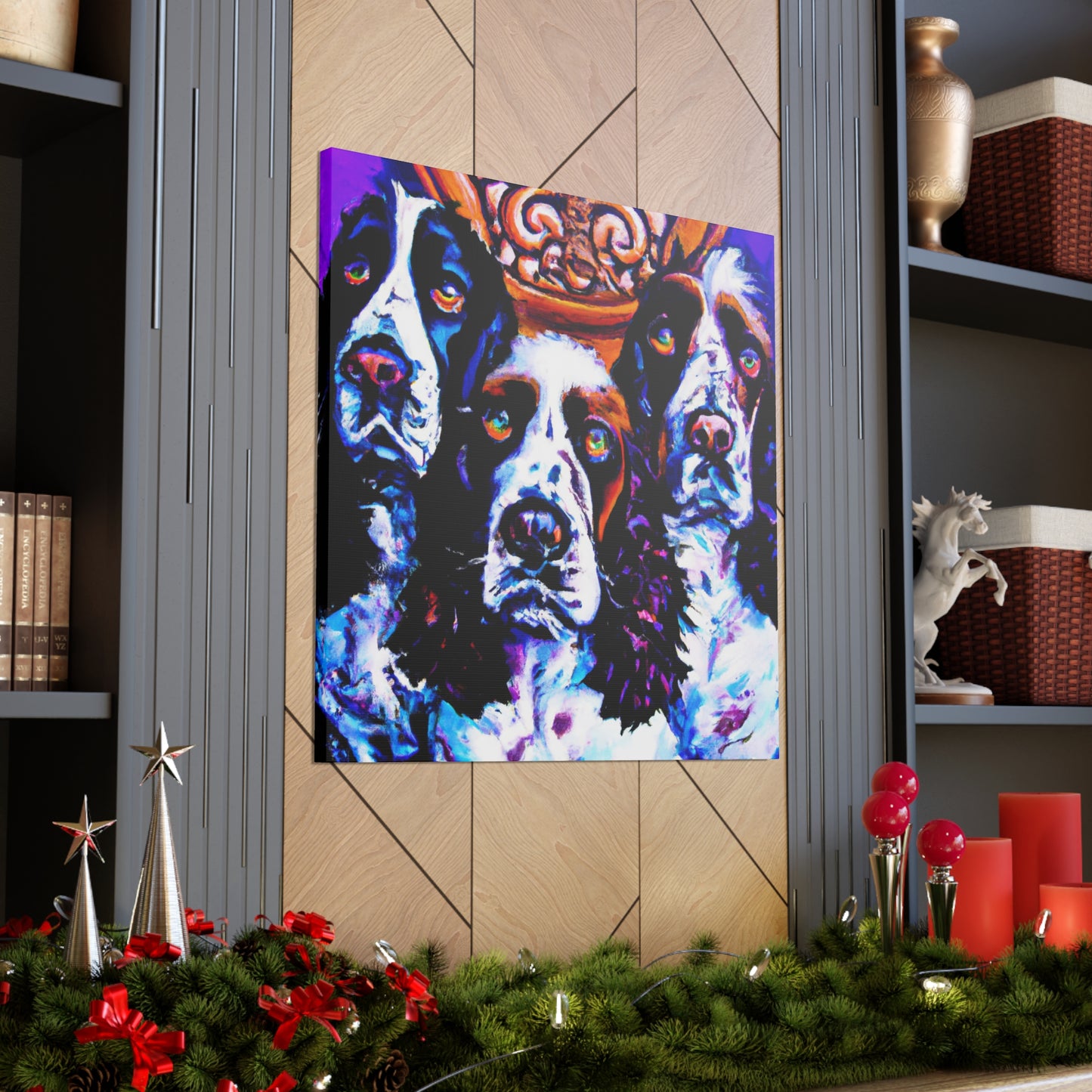 "A Surreal Springer Spaniel" - Canvas