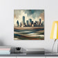 "Vivid Visions of Dallas" - Canvas