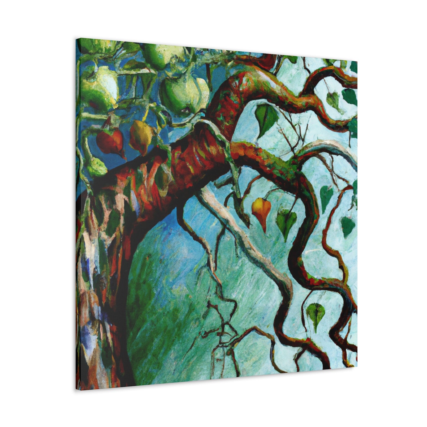 "Apple Tree Blossoms Abound" - Canvas