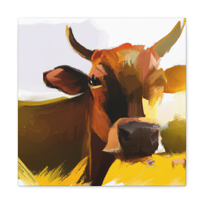 Pastoral Bovine Beauty - Canvas