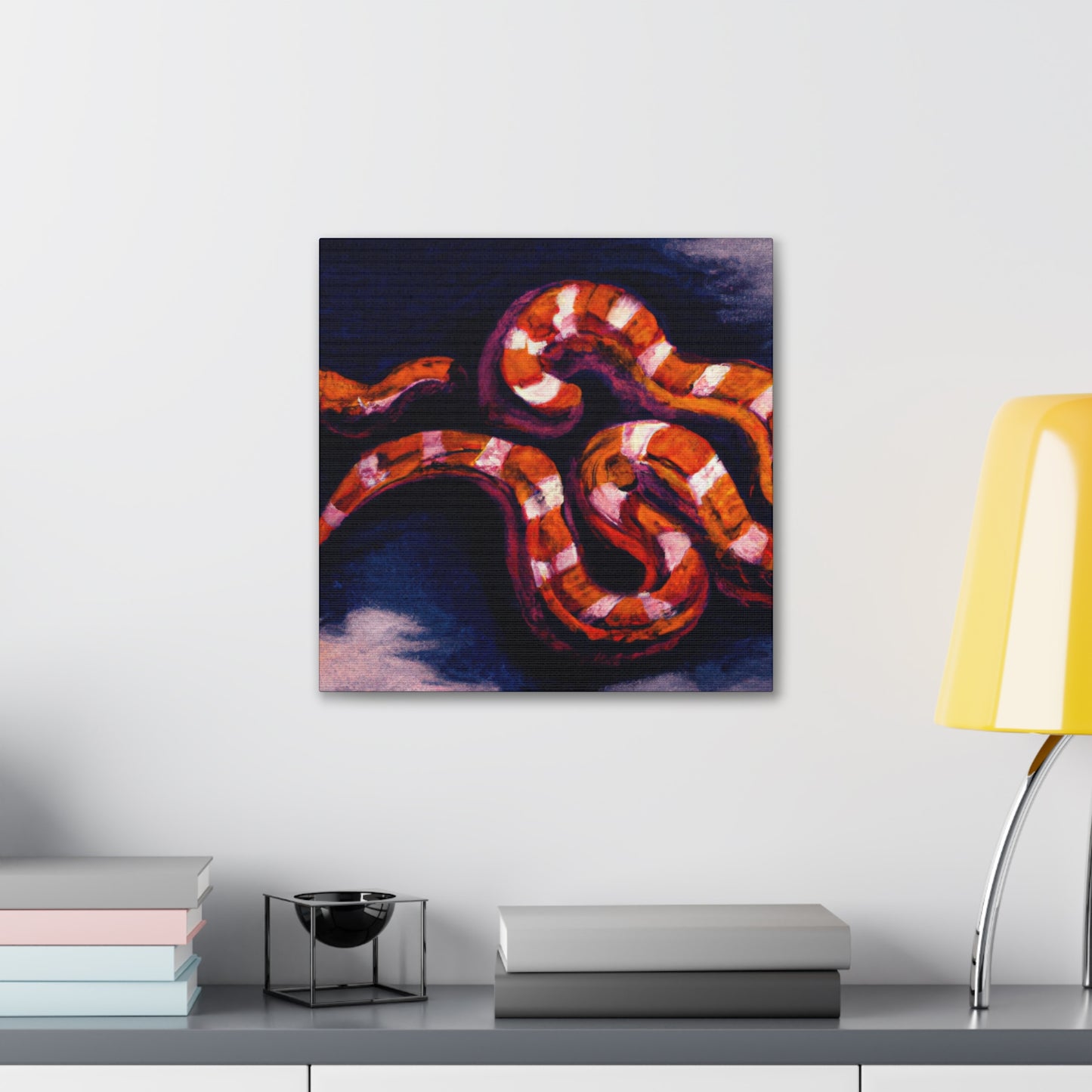 "Corn Snake Contemplation" - Canvas