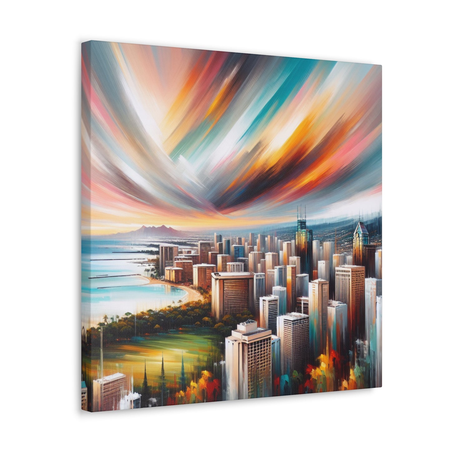 Tropical Serenity Unleashed - Canvas