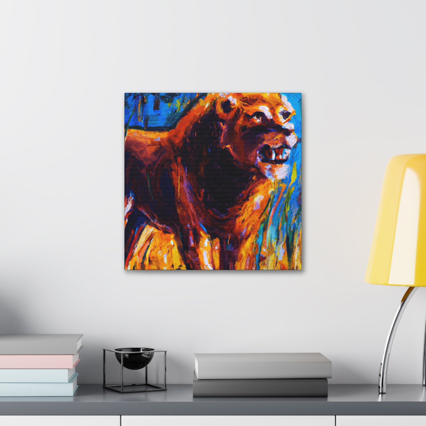 "Lion of Expressionism" - Canvas