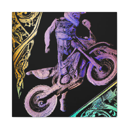 "Motocross inSplendor" - Canvas