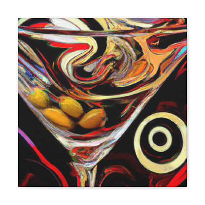 Martini's Heavenly Toast - Canvas