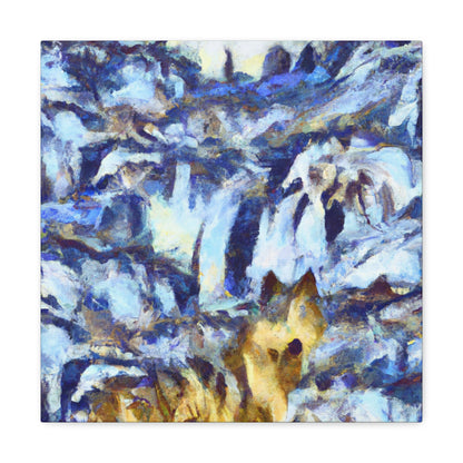 "Wolf in Expressionism" - Canvas