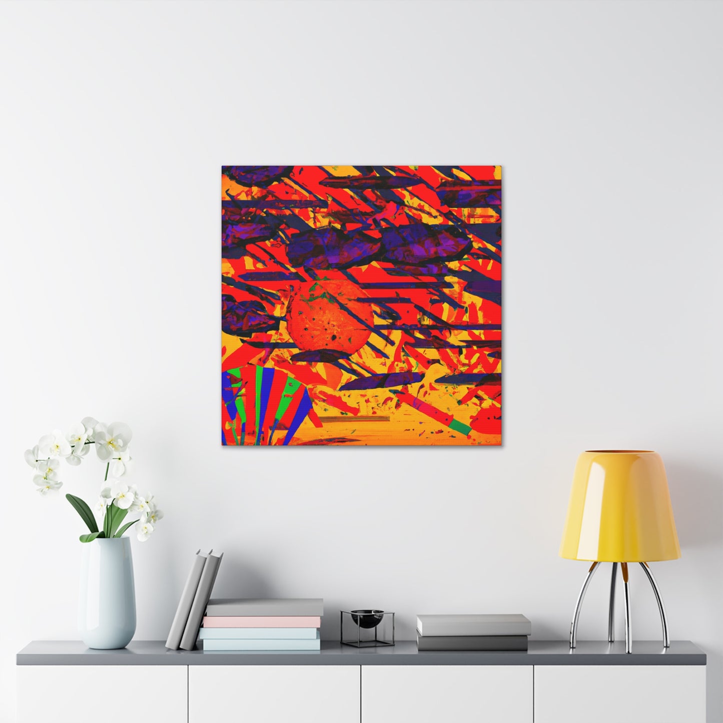 "Modern Digital Magicscape" - Canvas