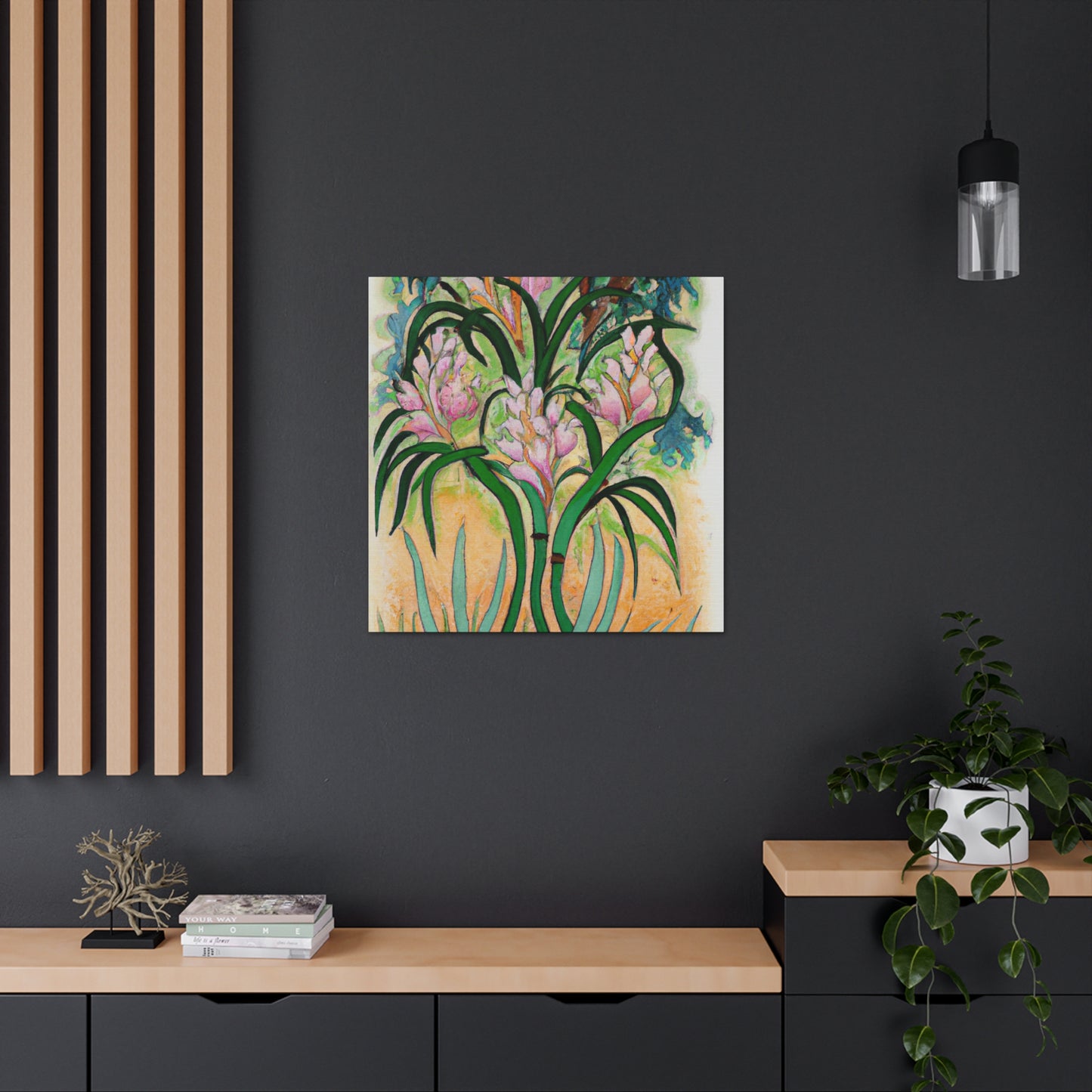 "Lily in Repose" - Canvas