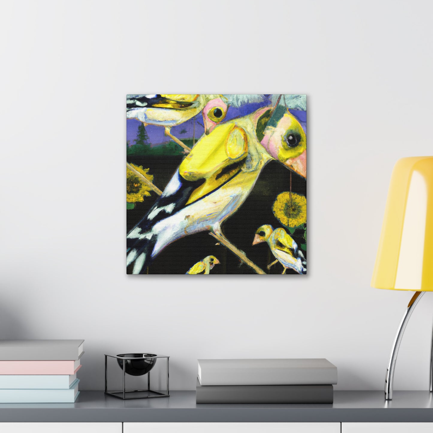 American Goldfinch Wonder - Canvas