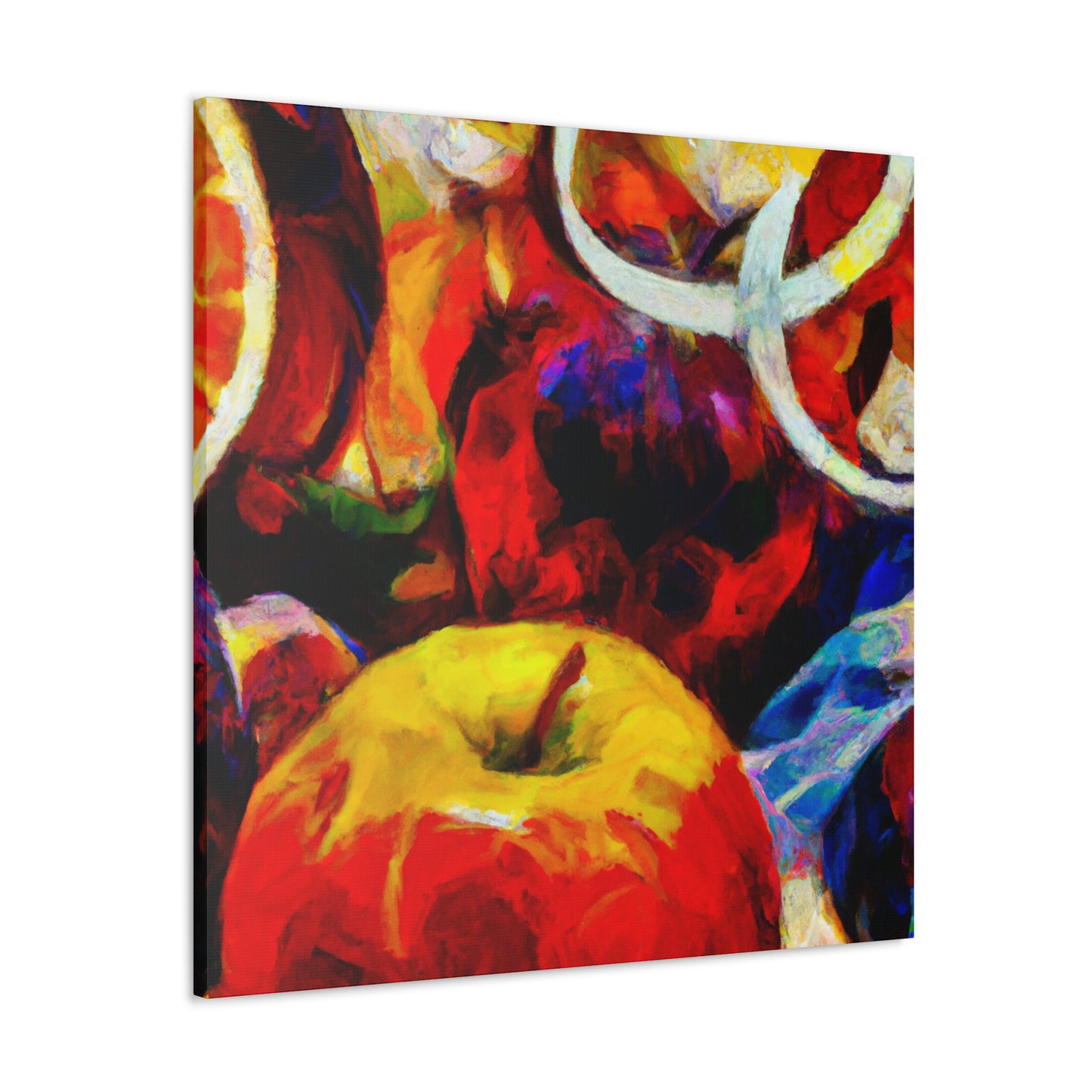 "Apples in Abstraction" - Canvas