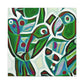 "Parakeets in Abstraction" - Canvas