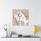 "American Bulldog Uplifted" - Canvas