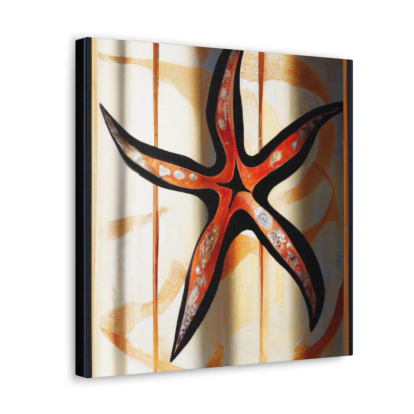 "Starfish at Sunset" - Canvas