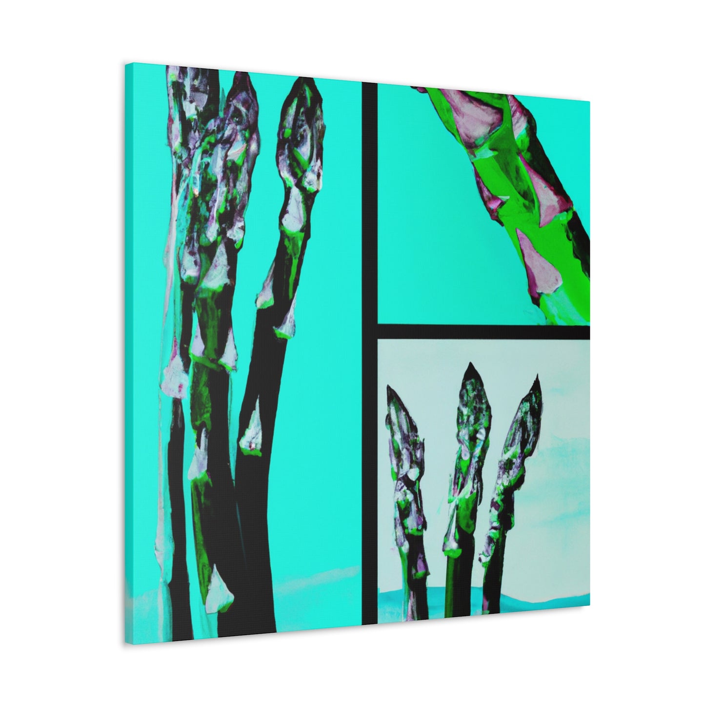 "Asparagus Pop Celebration!" - Canvas