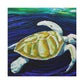 "Sea Turtle Dreamscape" - Canvas