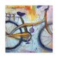 "Cycle of Freedom Wheels" - Canvas