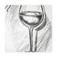 "Wine Glass Splendor" - Canvas