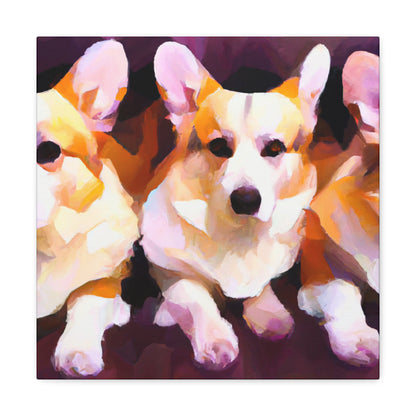 Corgi's Complicit Aloofness - Canvas