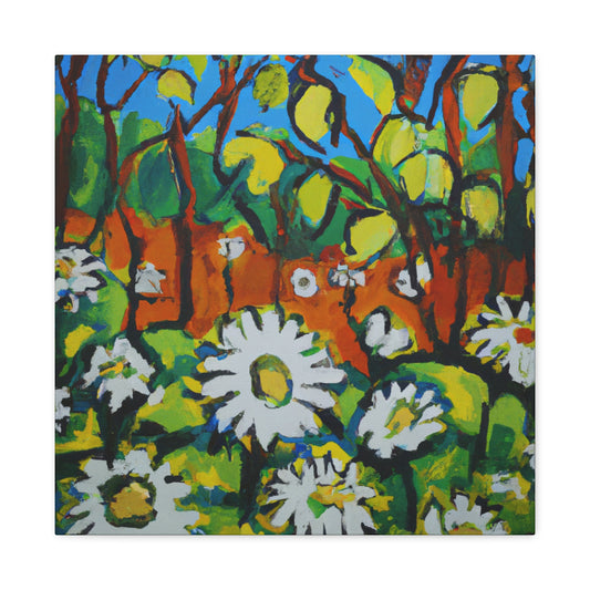 Daisy in the Meadow - Canvas