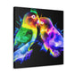 Lovebirds in Harmony - Canvas