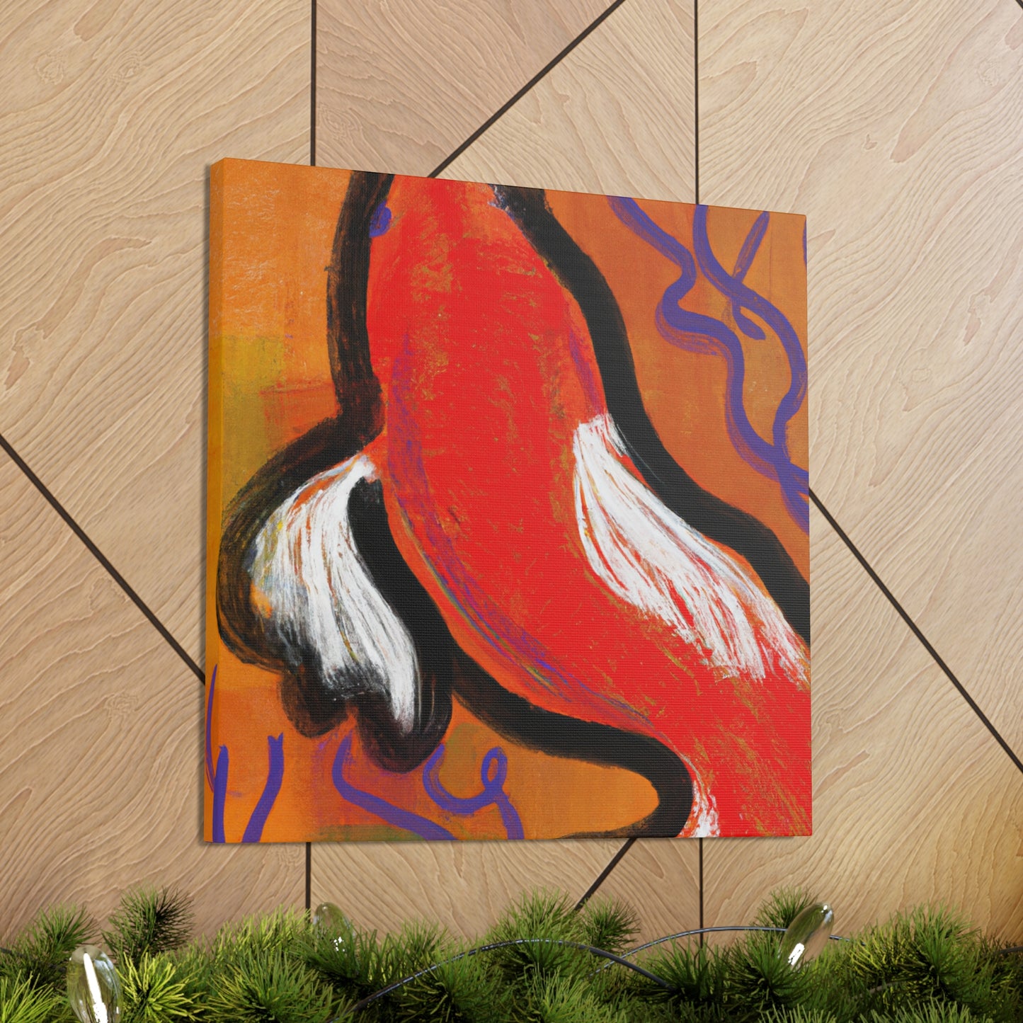 Goldfish in Abstraction - Canvas