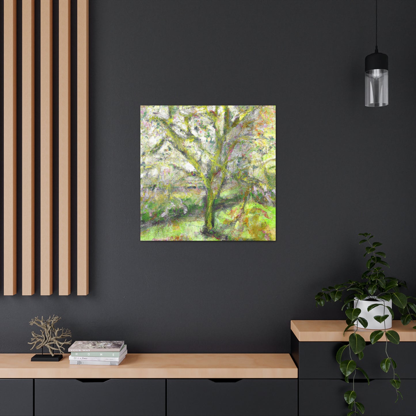 "Apple Tree In Bloom" - Canvas