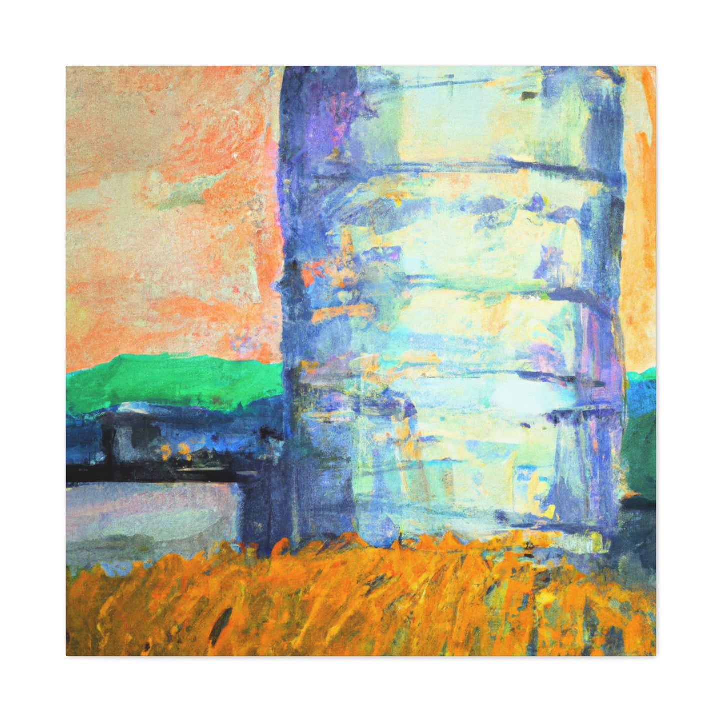 Silo in Abstraction - Canvas