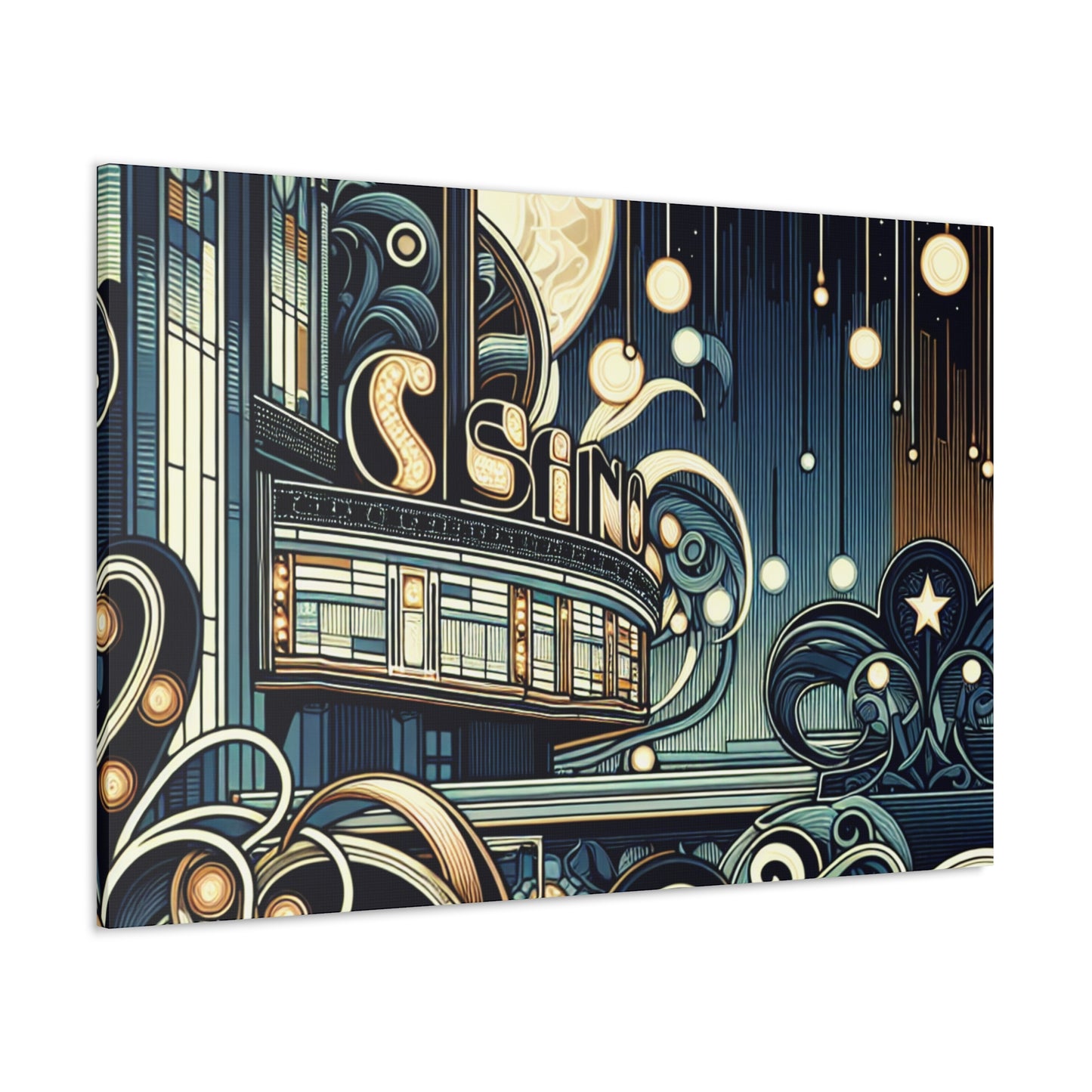 Enchanted Gambling Hall - Canvas