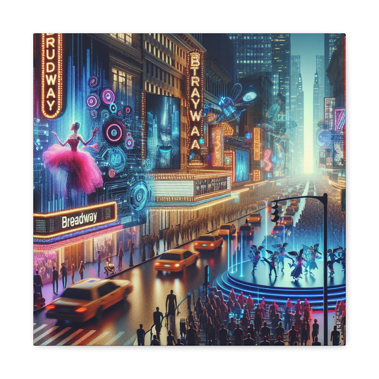 "Brilliant Broadway Extravaganza" - Canvas