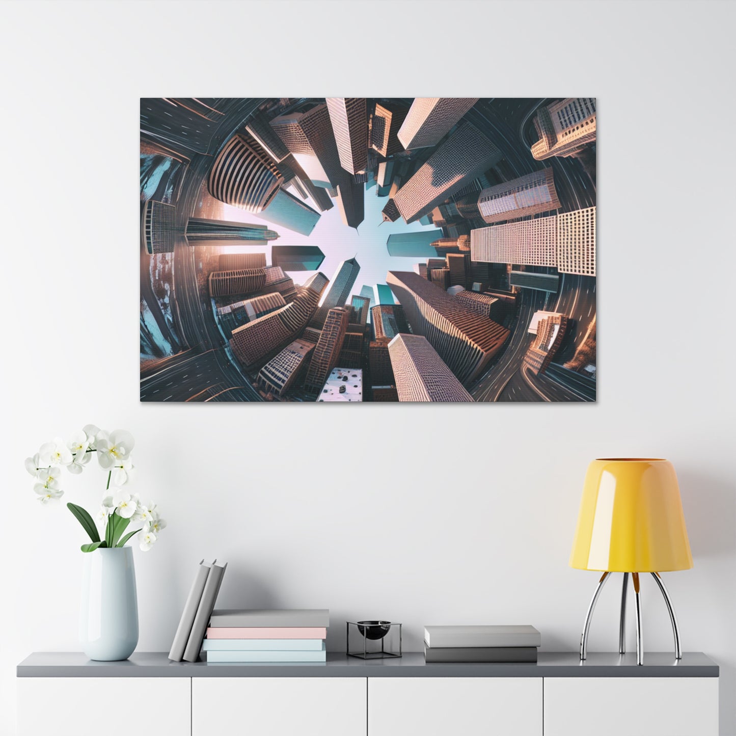 Majestic Mile High Metropolis - Canvas