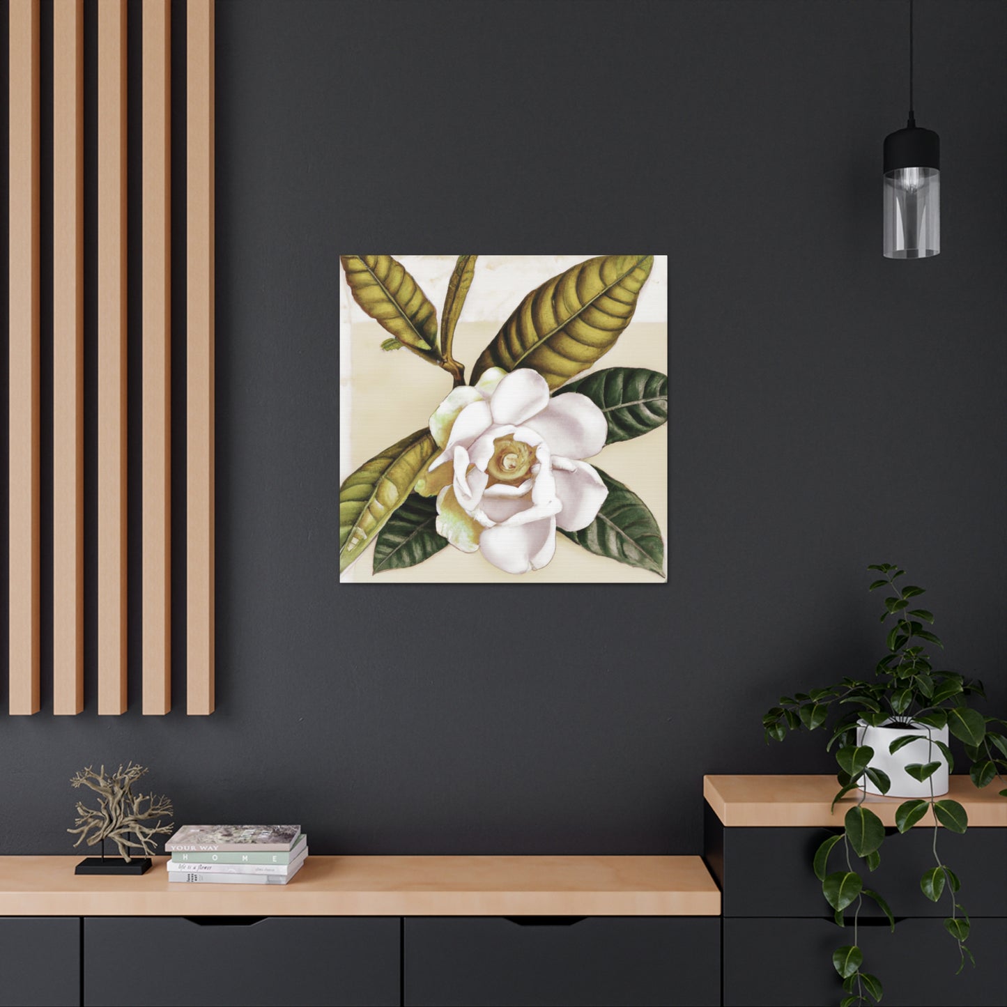 "Gardenia: An Ode" - Canvas