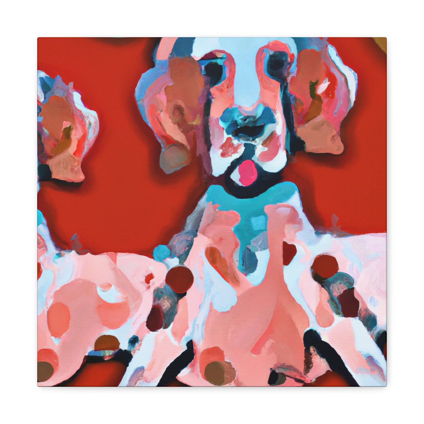 "Irish Setter Symphonies" - Canvas