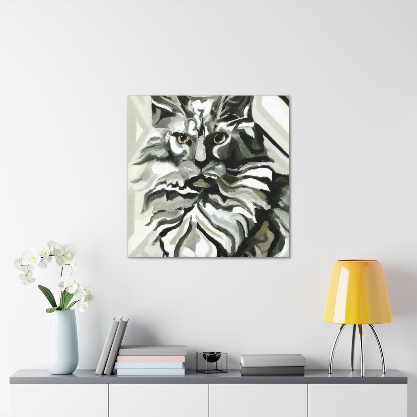 Maine Coon Splendor - Canvas