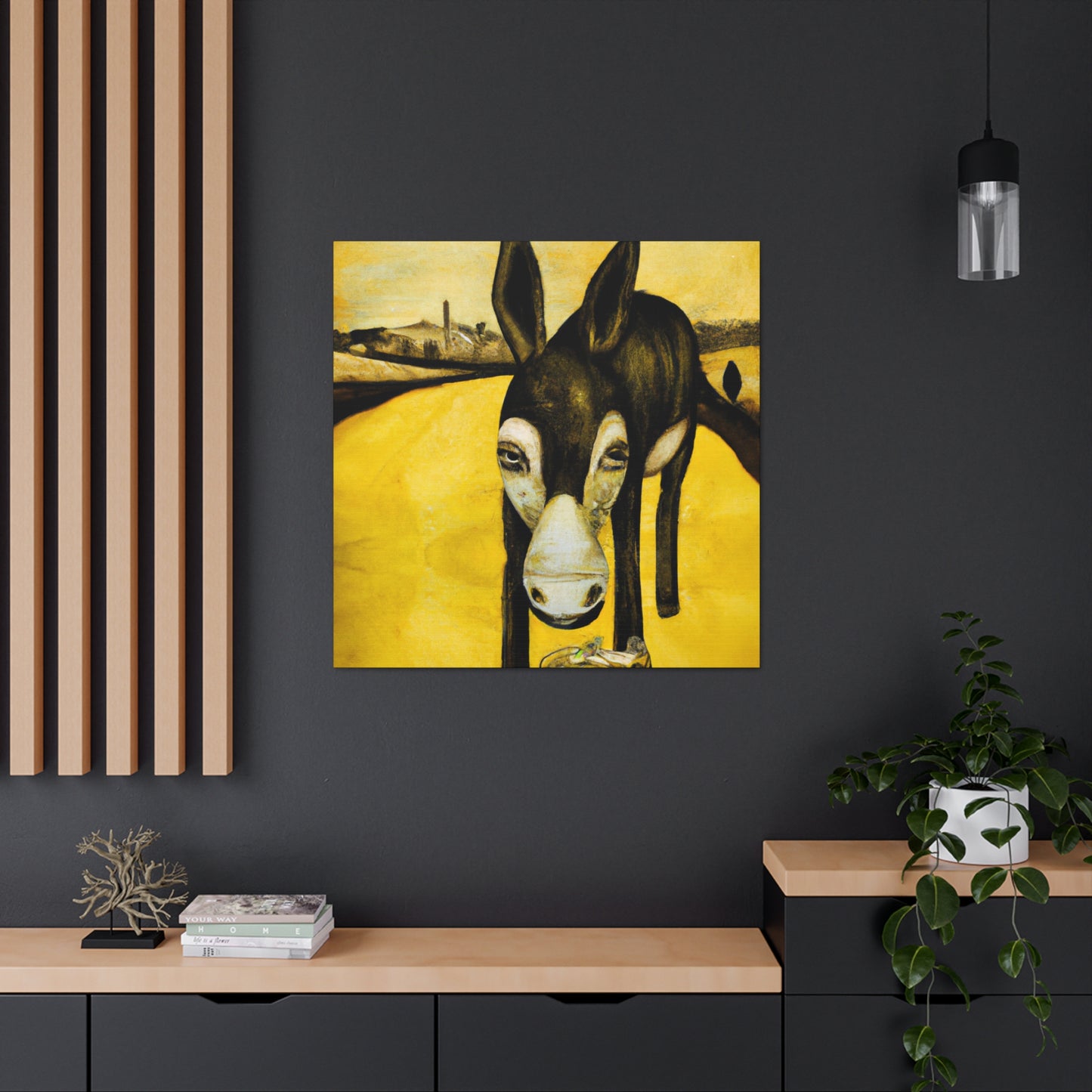 "Mule In Dreamscape" - Canvas