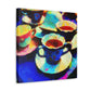 Tea Cups Galore! - Canvas