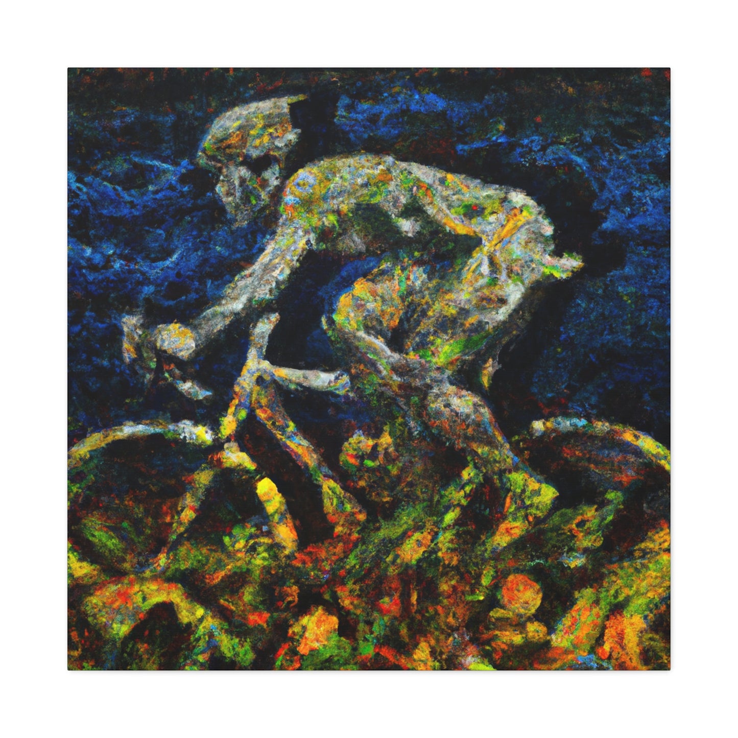 Bicycling Through Impressionism - Canvas