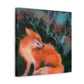 Dhole in Impressionism - Canvas