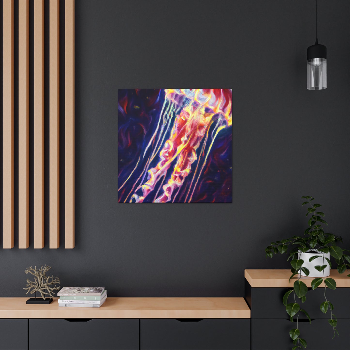 Jellyfish in Dreamland - Canvas