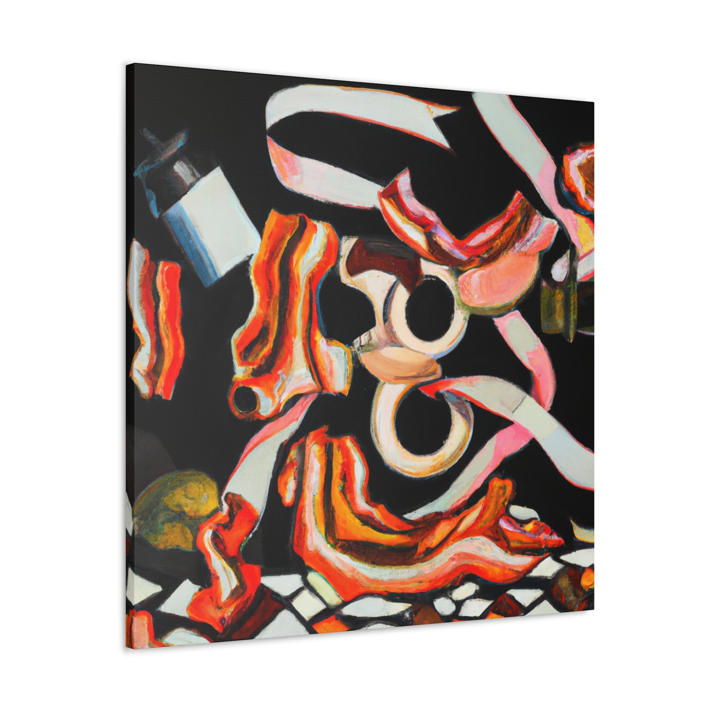 Bacon on Fire Dream - Canvas