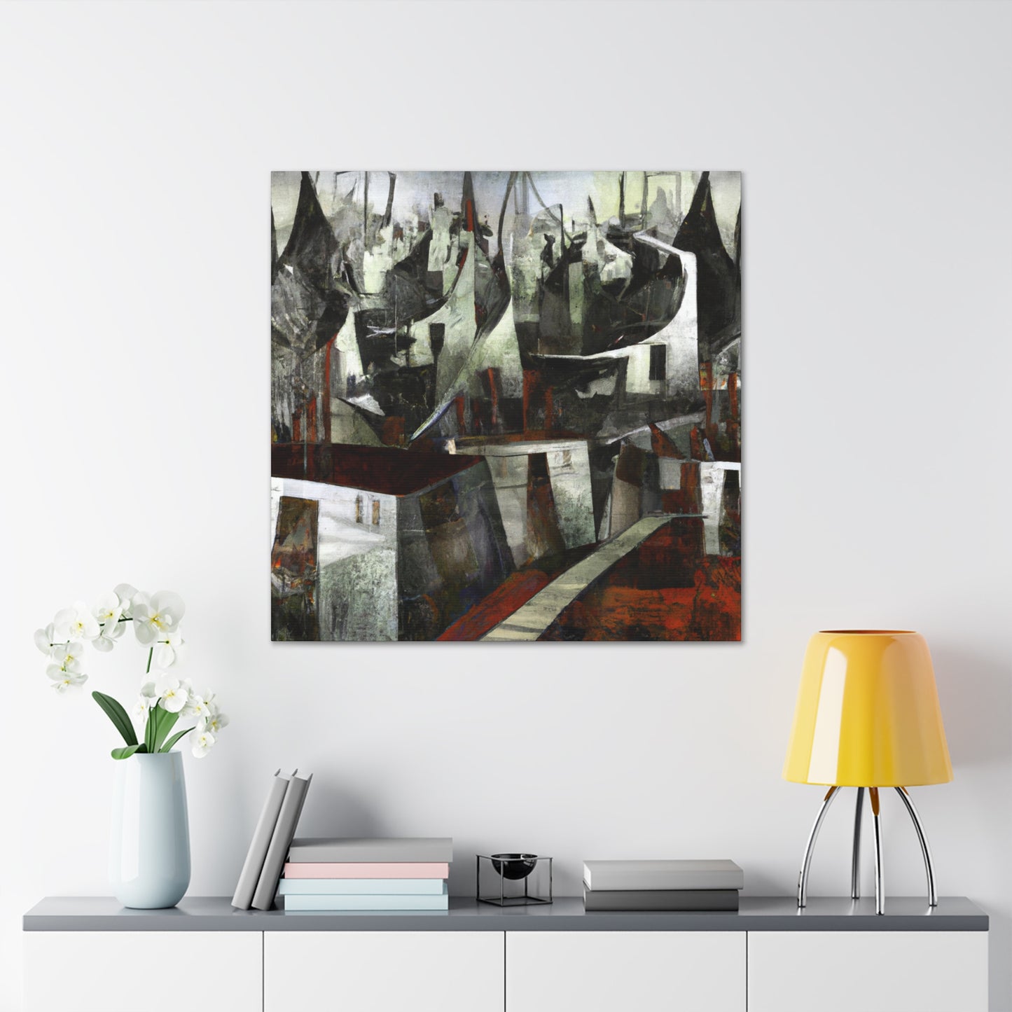 Modernist Expressionism Vibe - Canvas